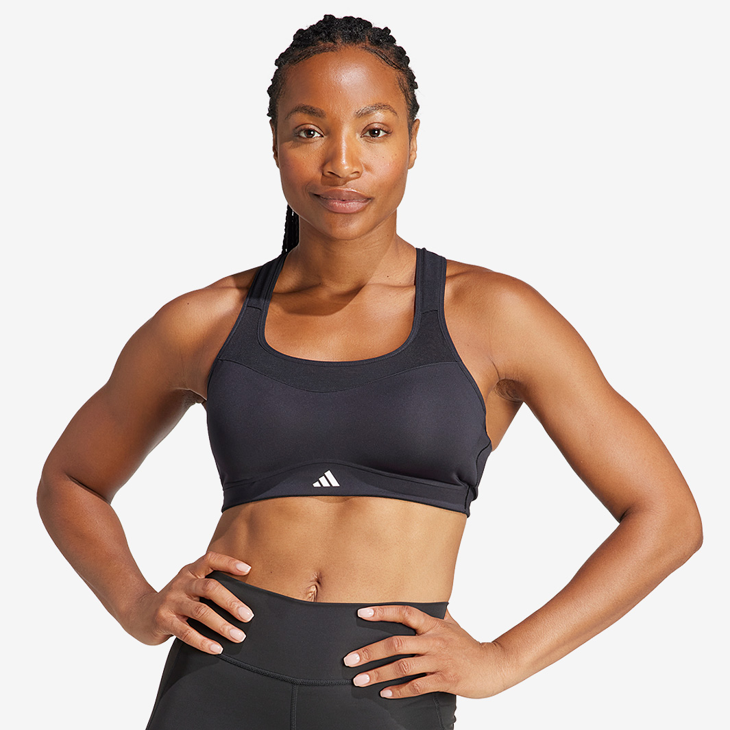 Adidas Womens Aeroready High Support Bra Black