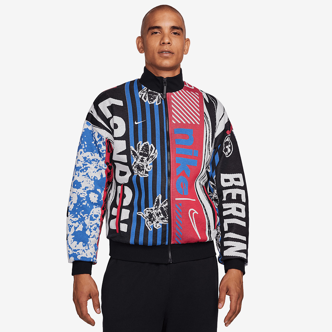 Nike Sportswear Culture Of Football Therma Fit Full Zip Jacket Black