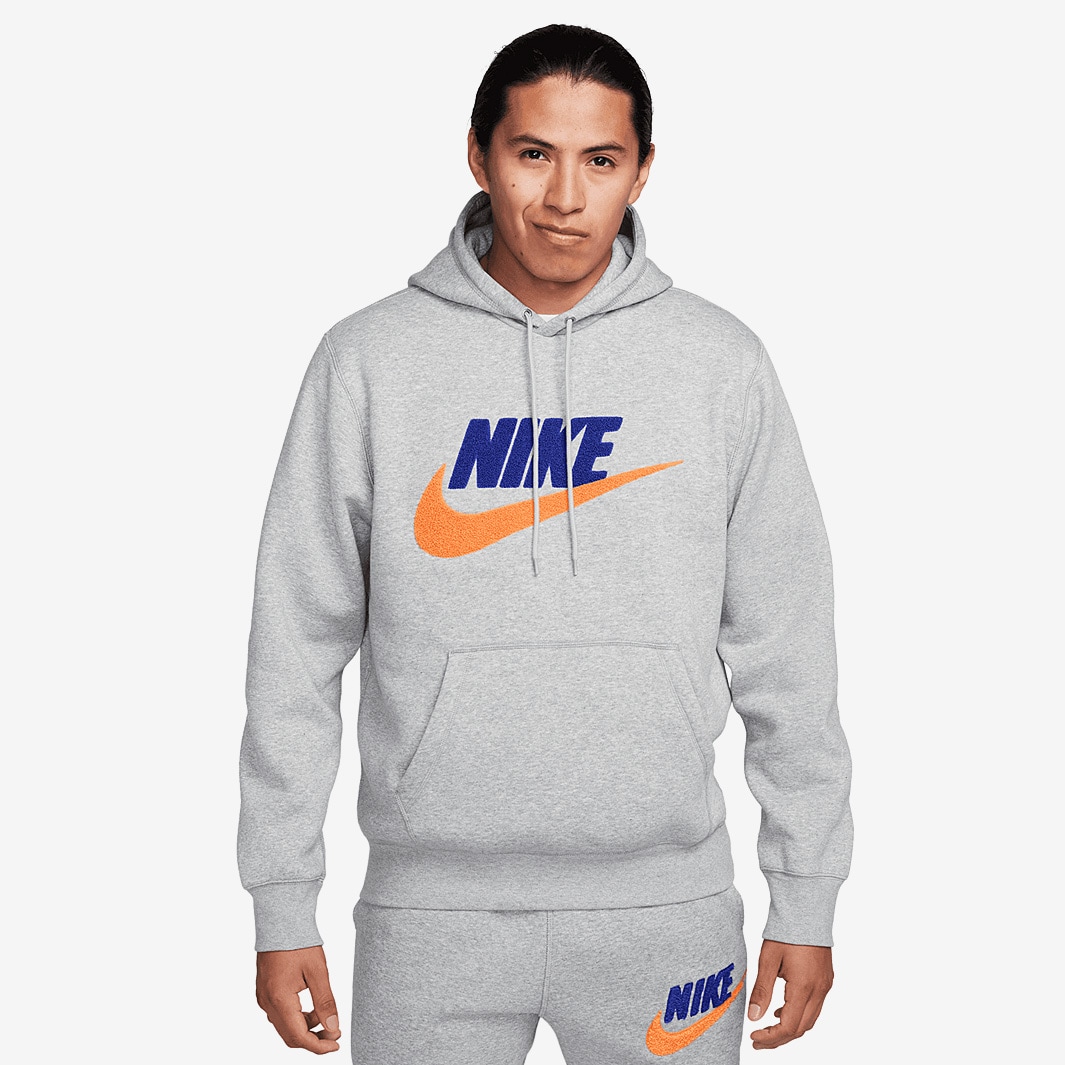 grey nike sportswear hoodie