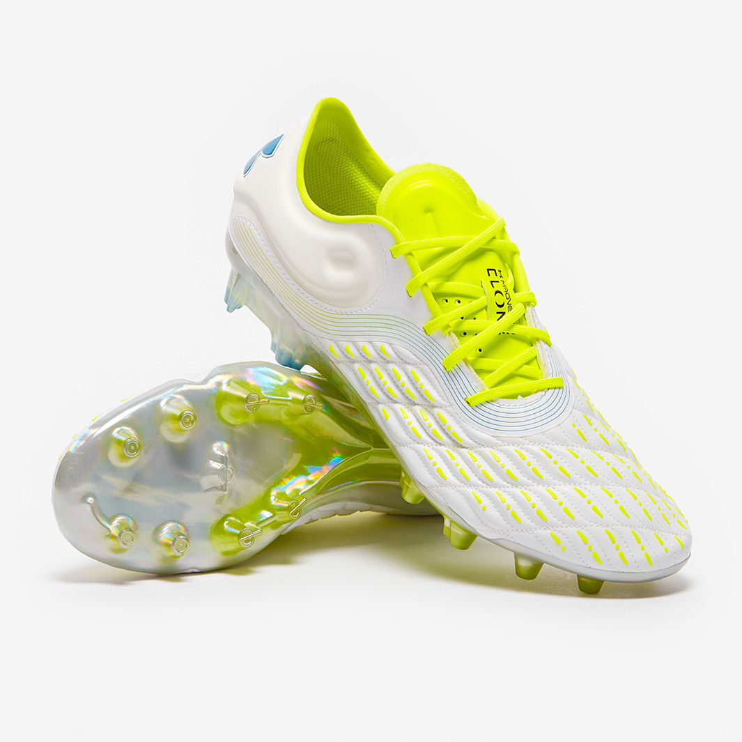 Under Armour Clone Mag Elite 3.0 FG - White/Yellow Football Cleats Size 8.5 3026740-102_g01.jpg main image 3