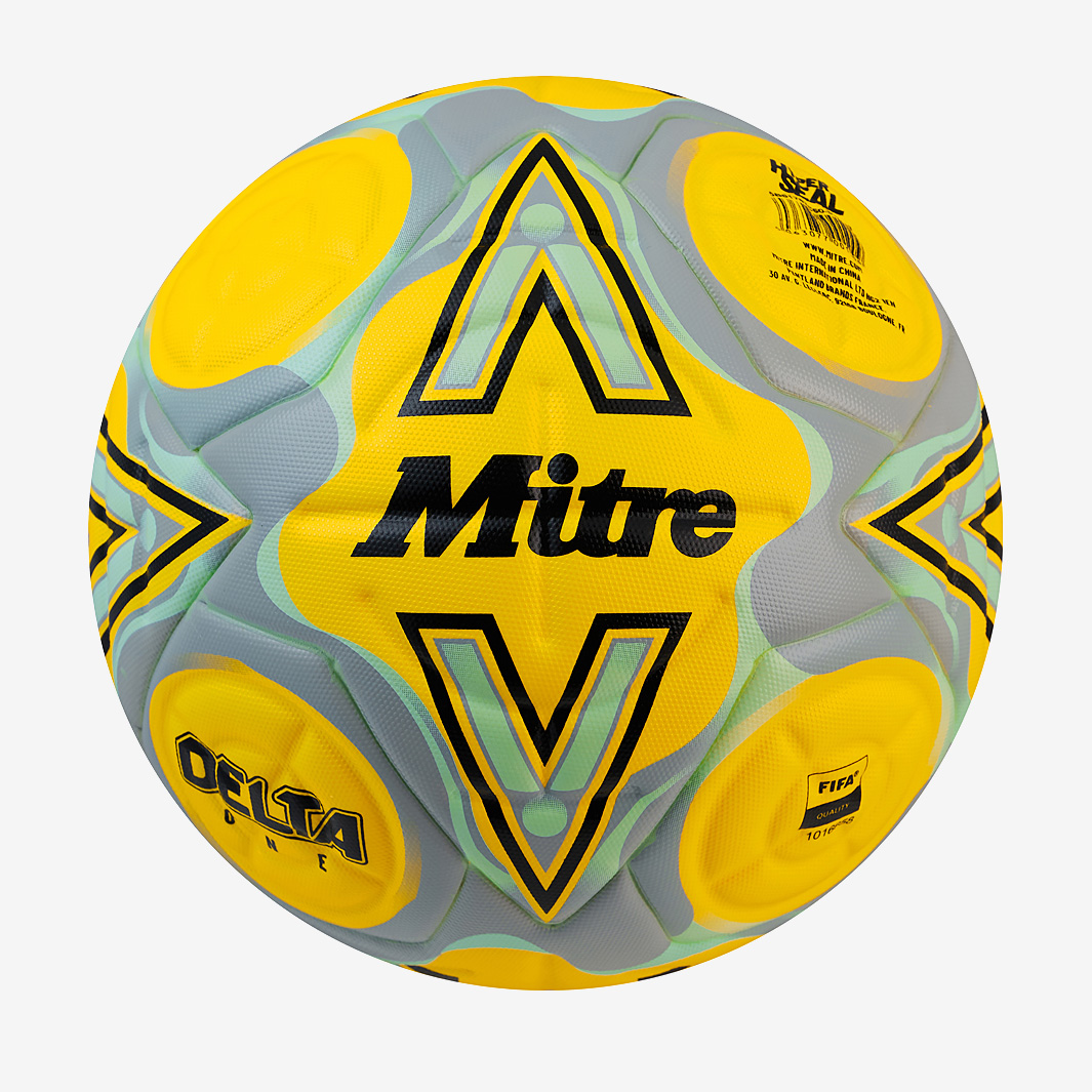 Mitre 24 Clubhouse Delta One Football Yellow