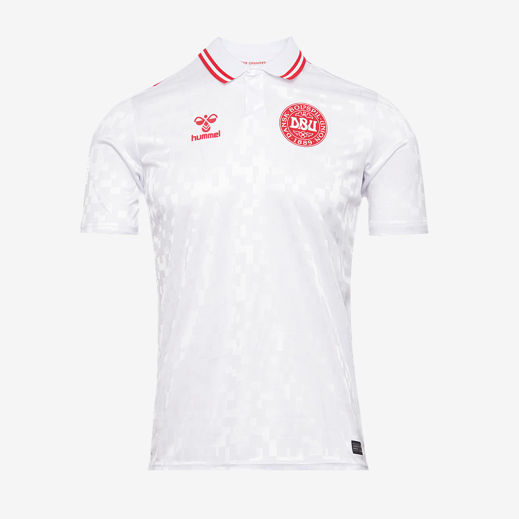 Hummel Denmark 2024 Away Ss Shirt White