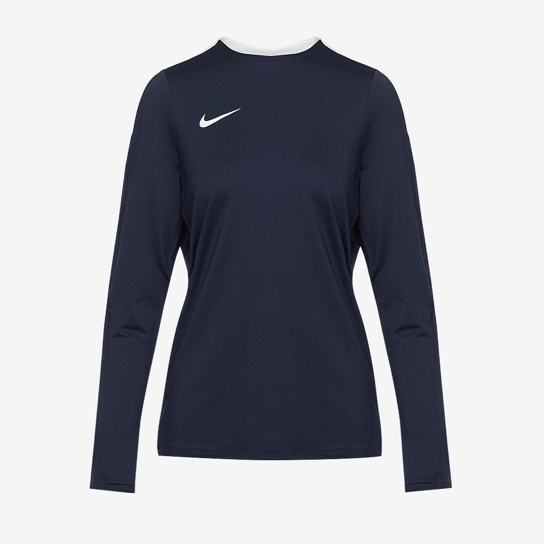 Nike Womens Strike 24 Knitted Crew Top Navy