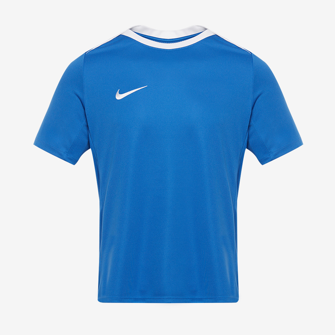 Nike Junior Academy Pro 24 Knitted Ss Shirt Blue