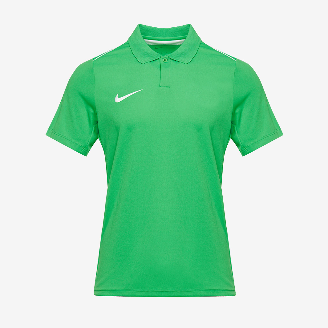Nike Junior Academy Pro 24 Knitted Polo Shirt Spark White Green