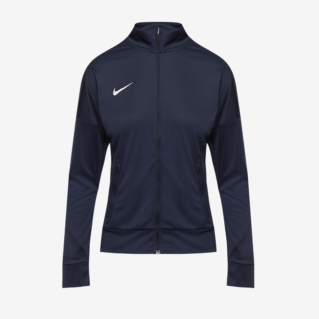 Nike Womens Academy Pro 24 Knitted Track Jacket Obsidian White Black