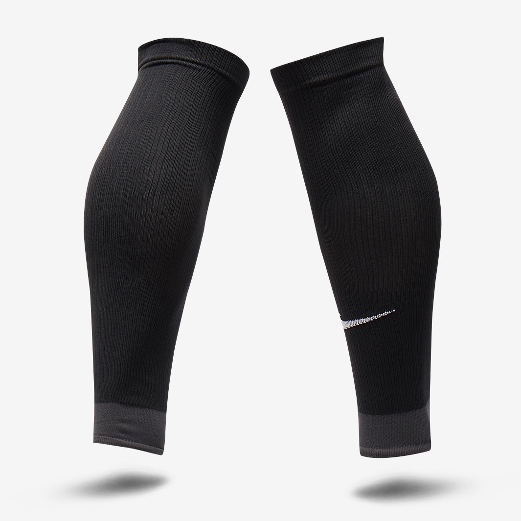 black nike cut football socks