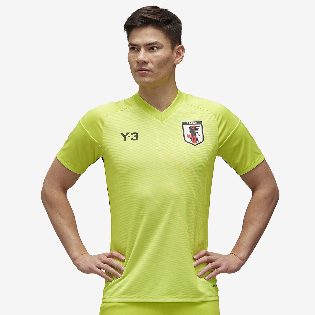 adidas Japan x Y-3 2024 Replica SS GK Shirt - Semi Solar Yellow