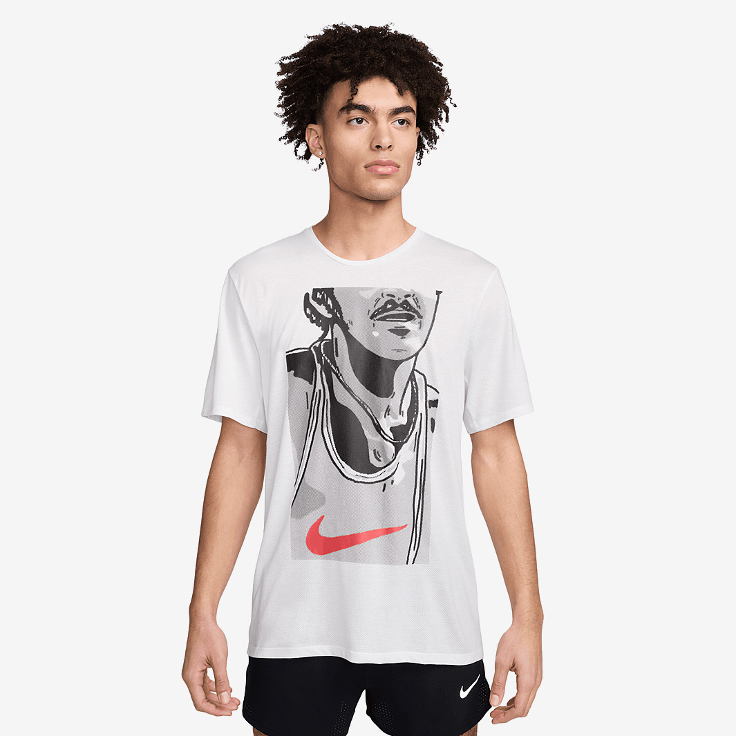 Nike Rise 365 Run Energy T Shirt White
