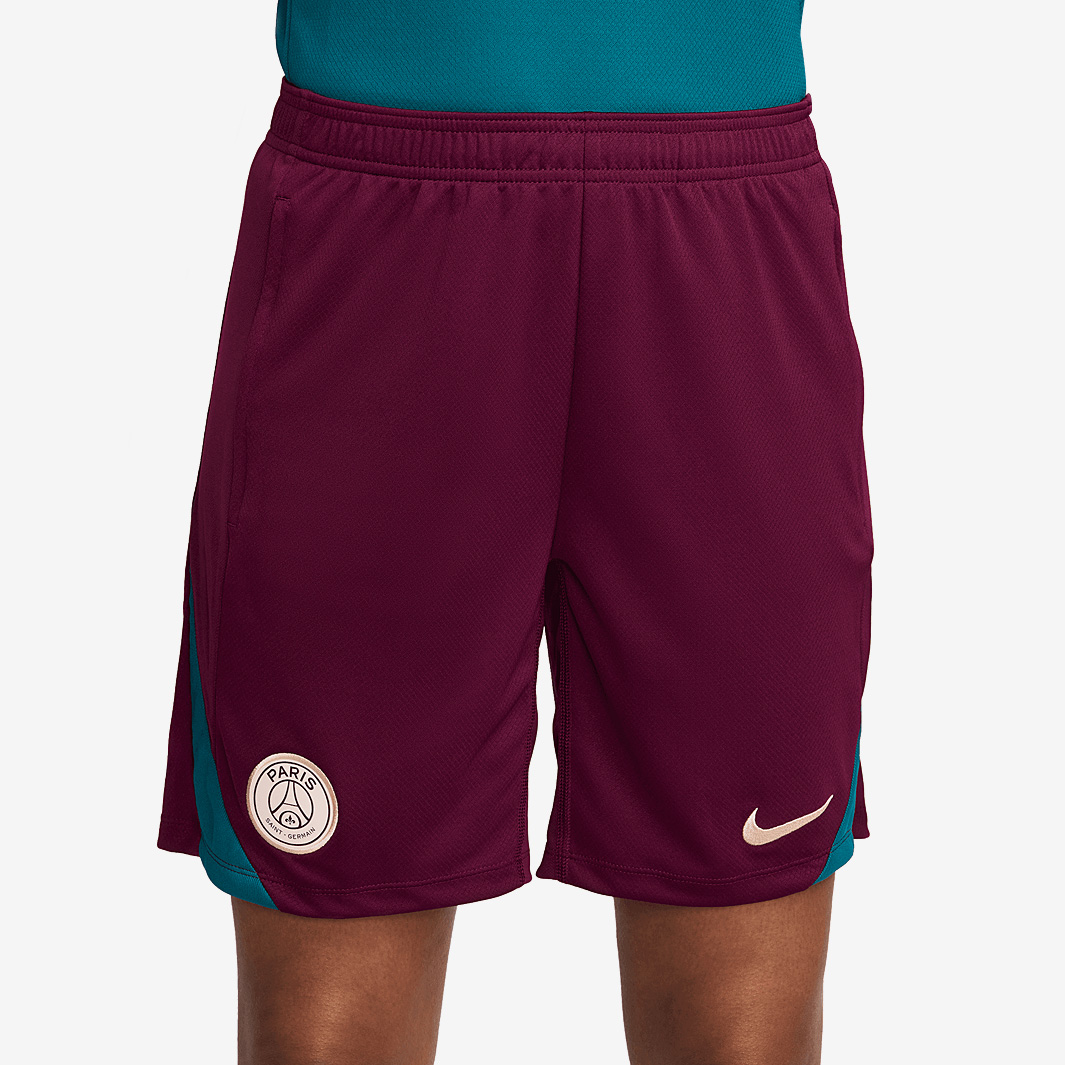 Nike Paris Saint Germain 24 25 Dri Fit Strike Kz Shorts Red