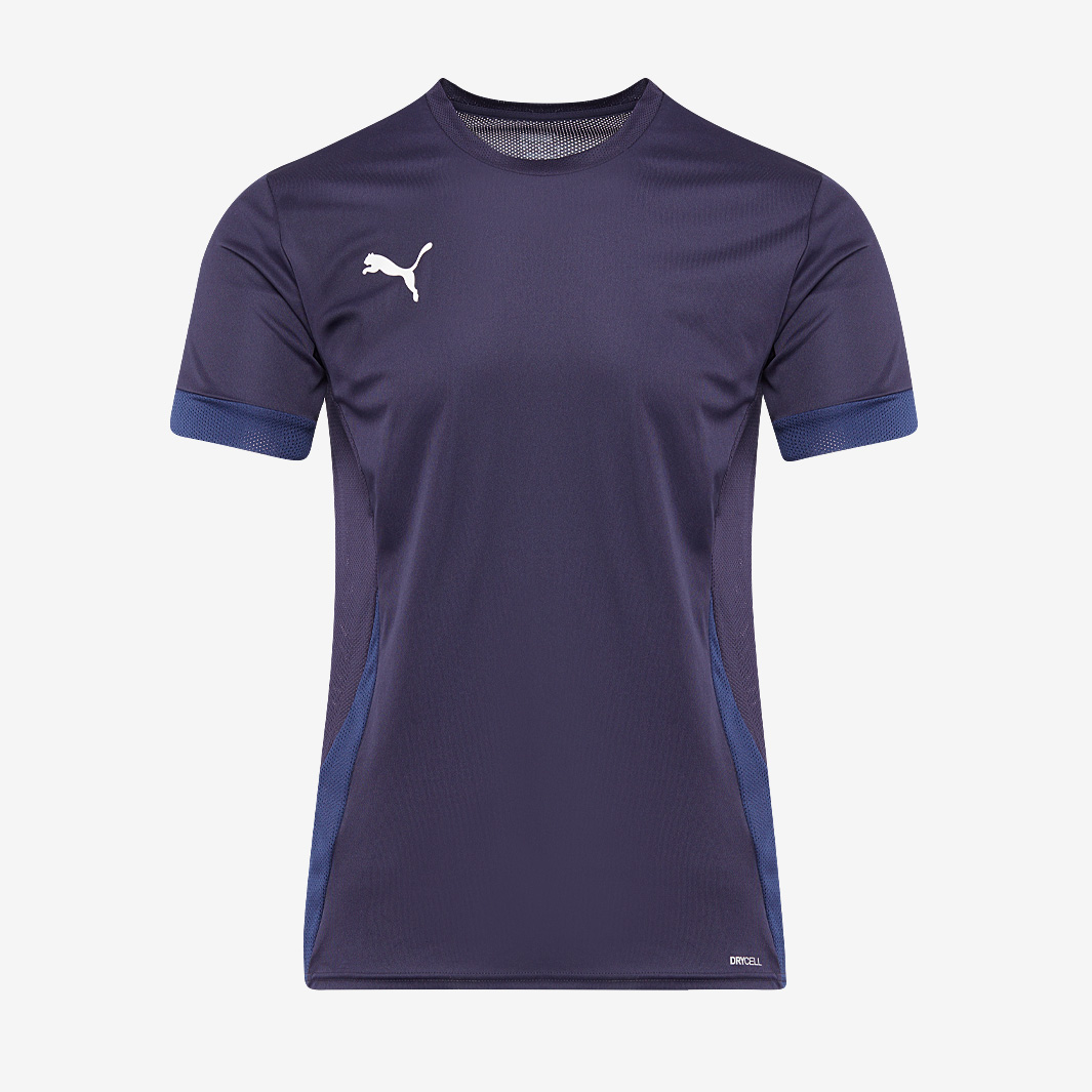 Puma Junior Teamgoal 24 Ss Shirt Navy