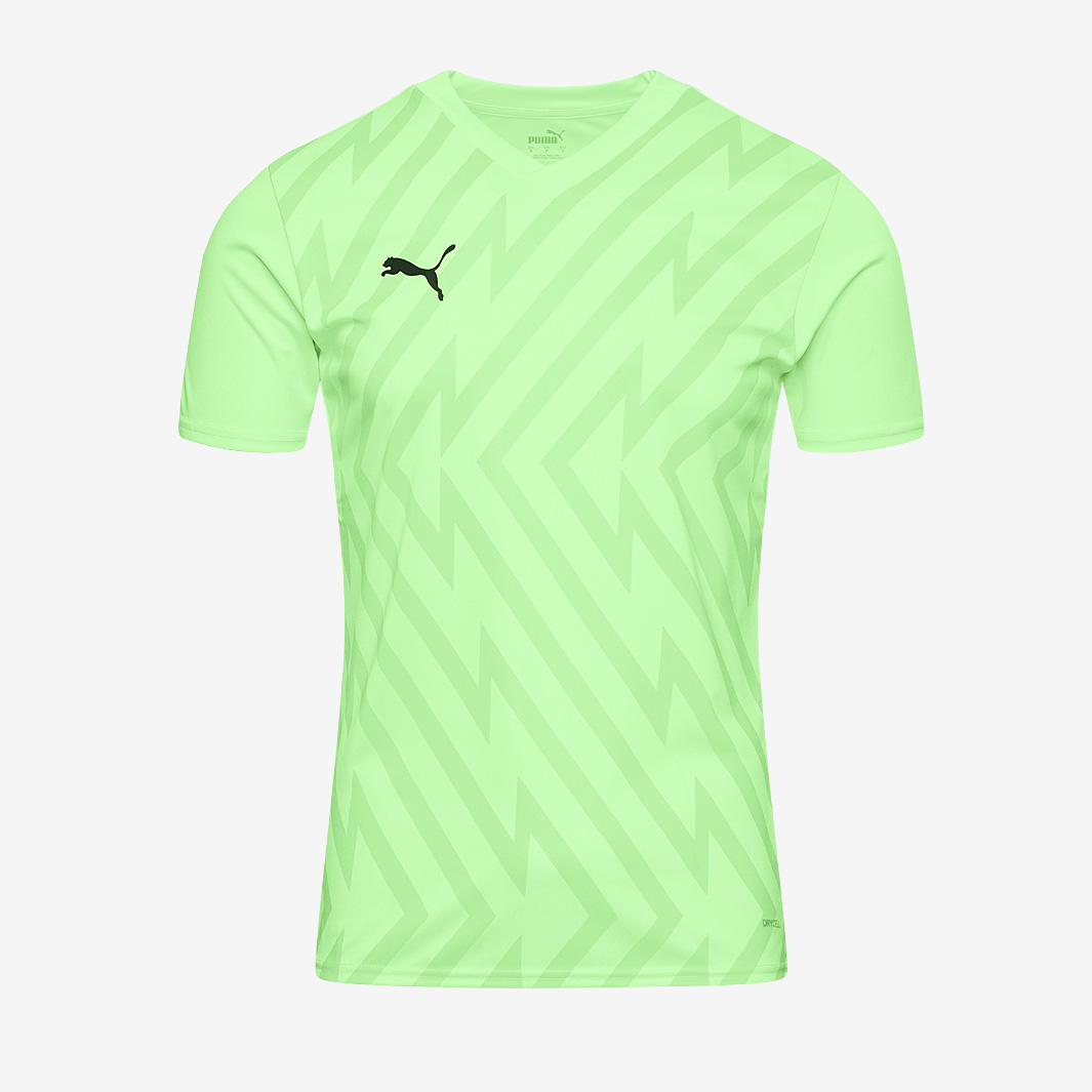 Puma Junior Teamglory 24 Ss Shirt Green