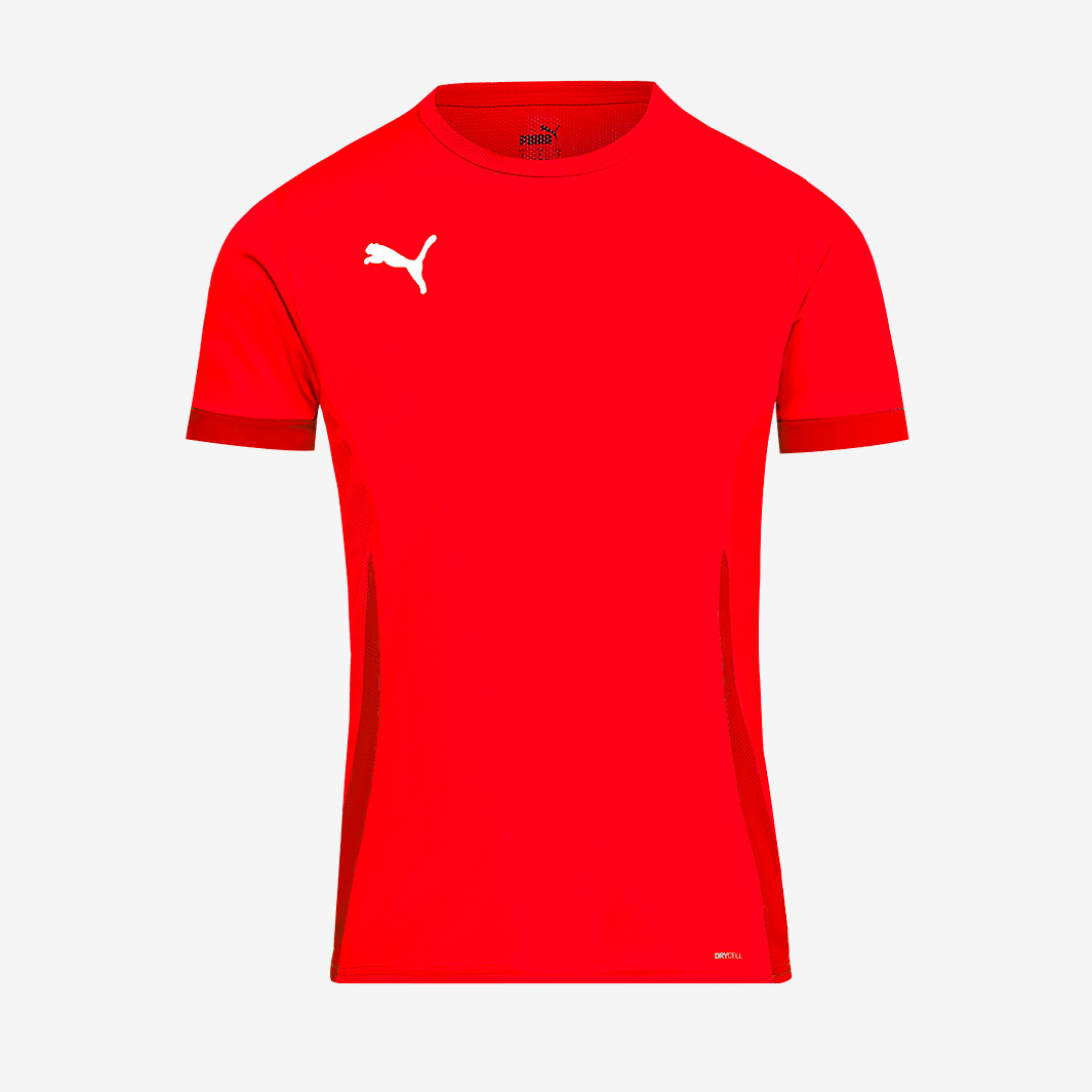 Puma Junior Teamgoal 24 Ss Shirt Red