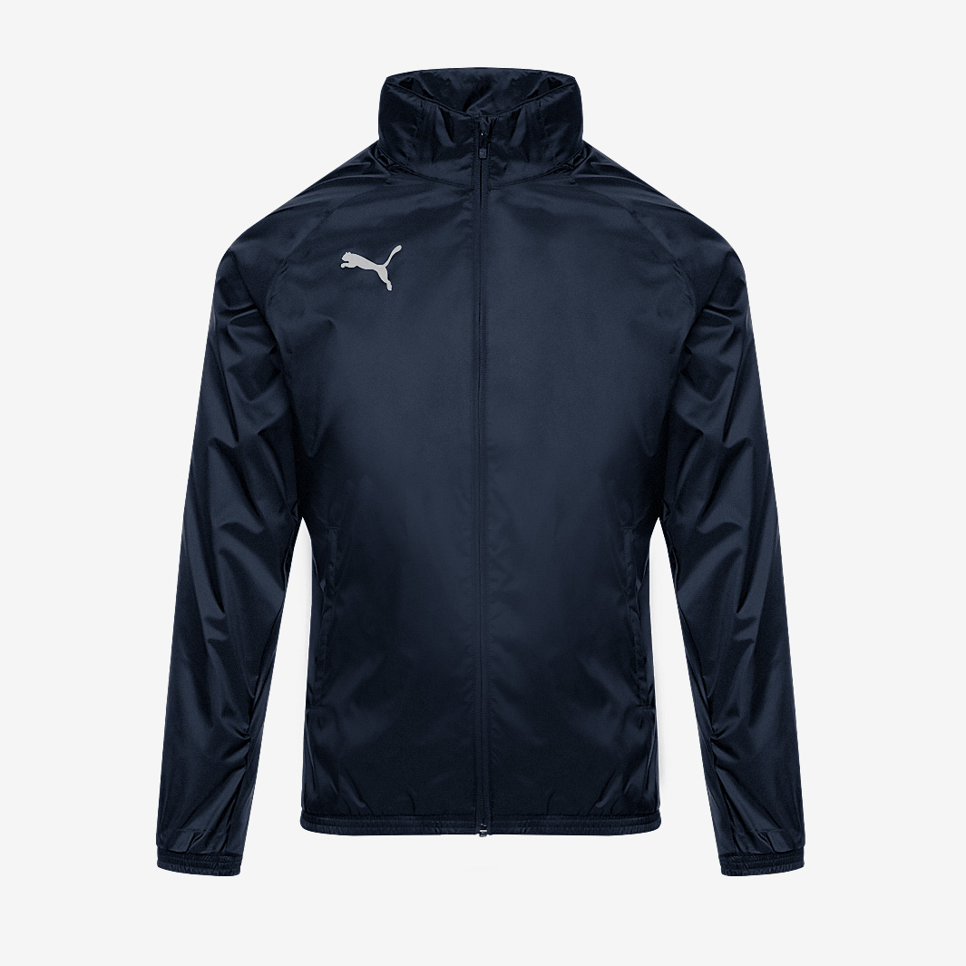 Puma Junior Teamgoal 24 All Weather Jacket Navy