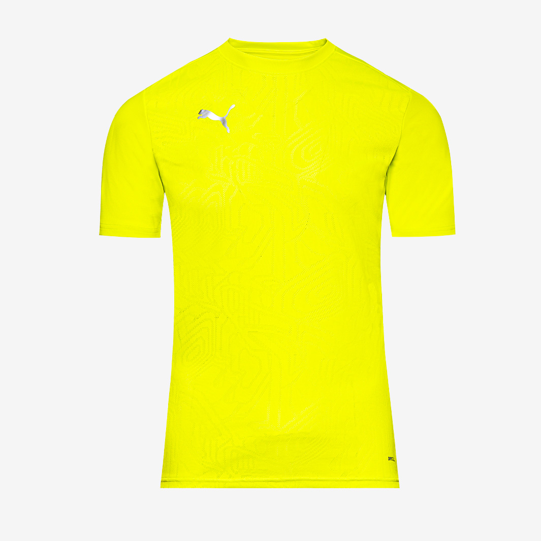 Puma Teamfinal 24 Slim Ss Training Shirt Yellow