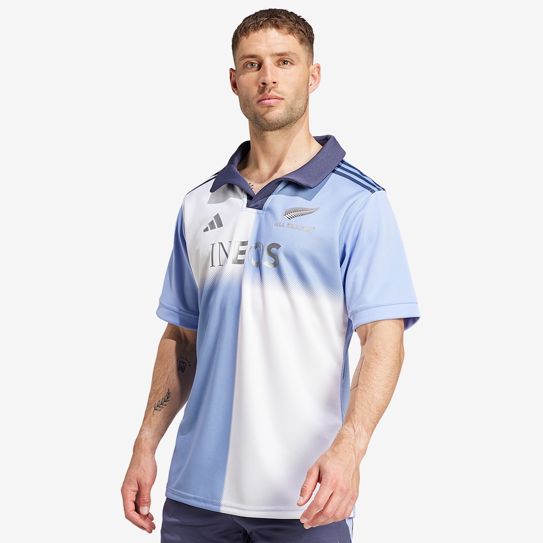 adidas All Black Training Jersey - Blue Spark - Mens Replica | Pro