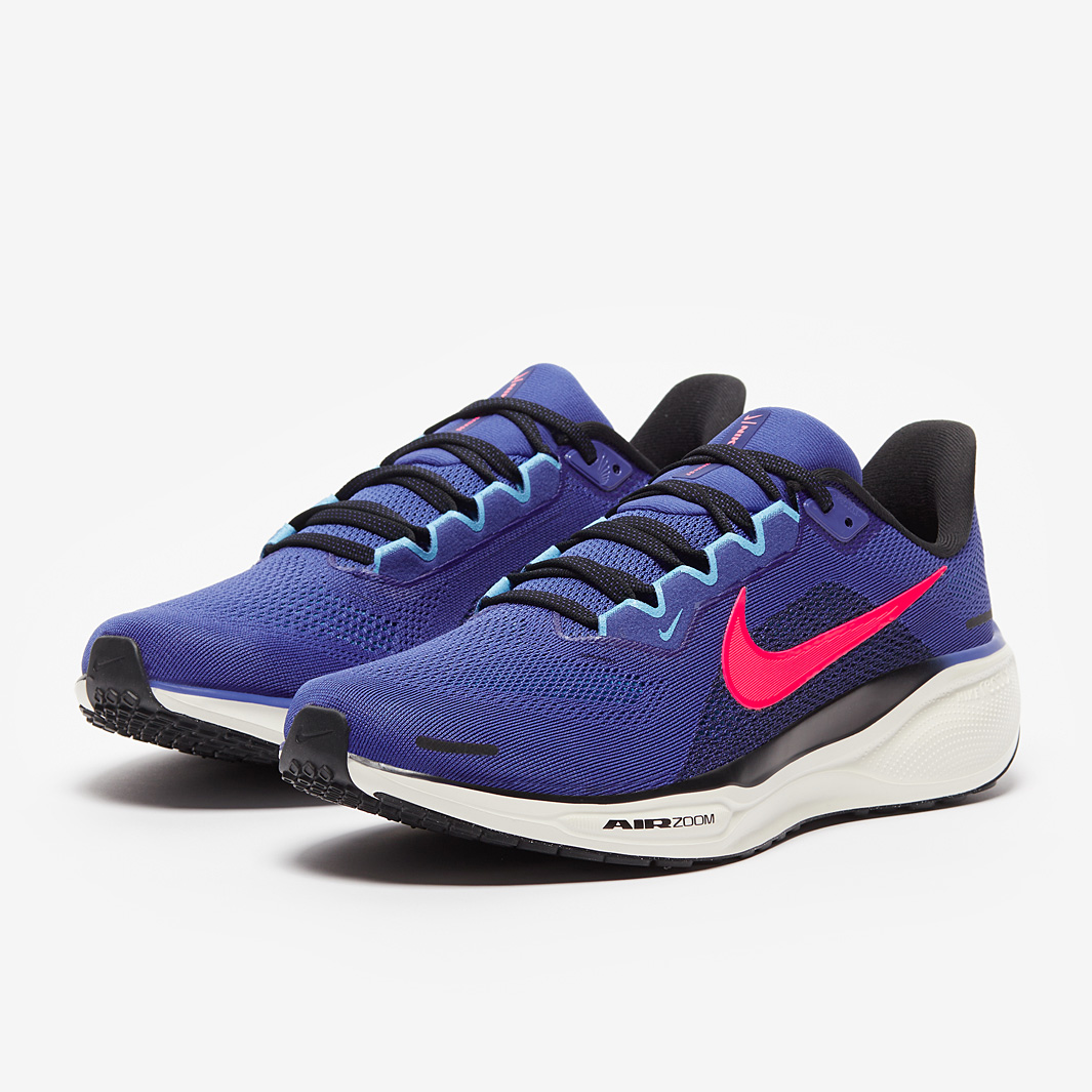 Nike Pegasus 41 - Astronomy Blue/Hot Punch/Black - Mens  display picture 1