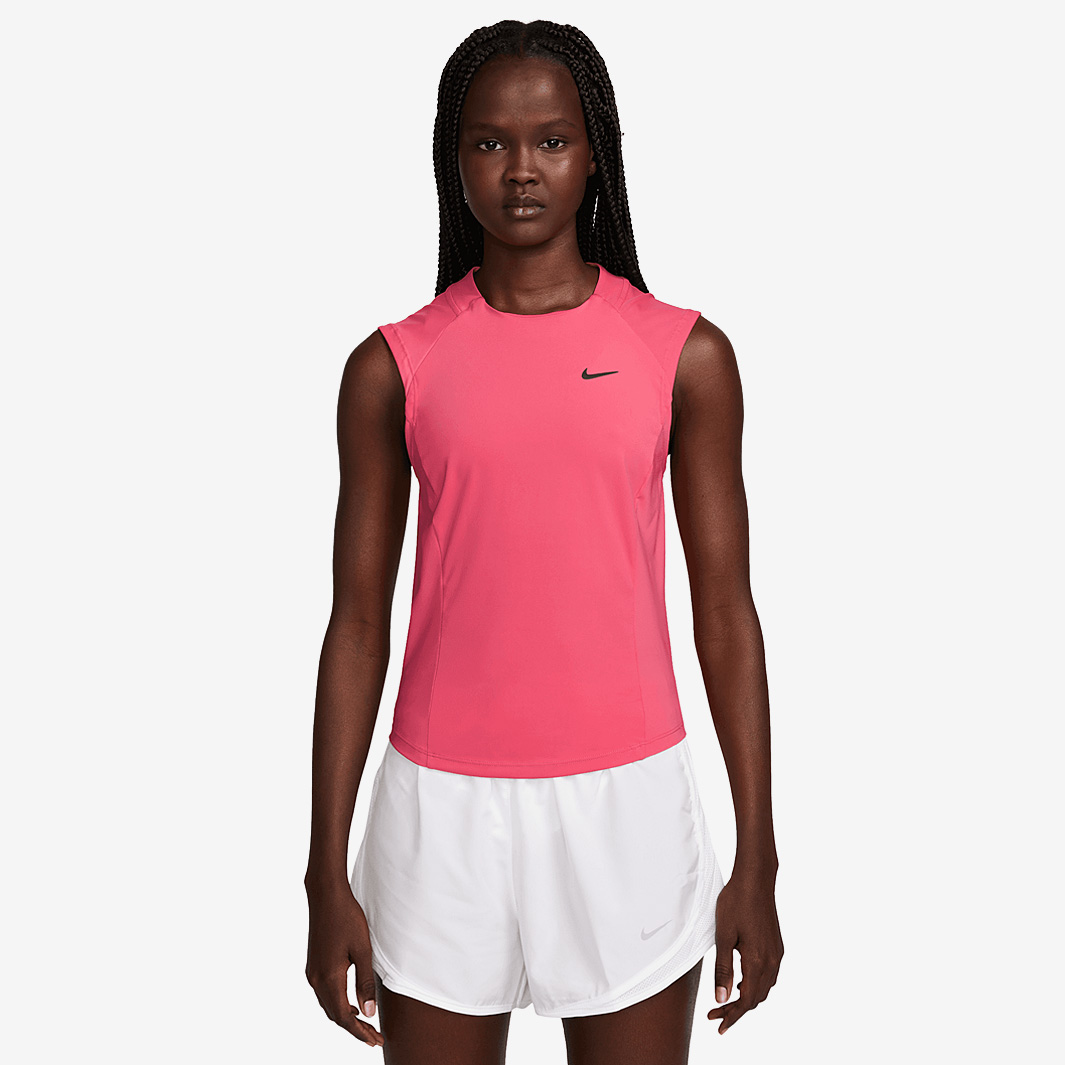 Nike Womens Dri Fit Running Division Singlet Red