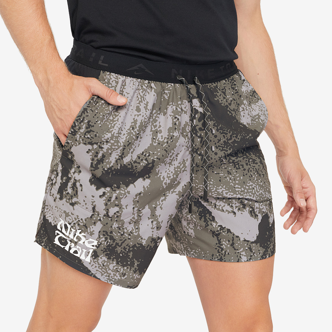 Nike Dri Fit Trail Stride 7 Inch Brief Lined Shorts Print