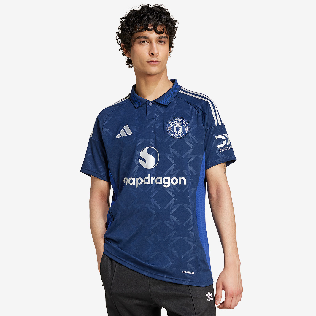 Adidas Manchester United 24 25 Away Shirt Purple