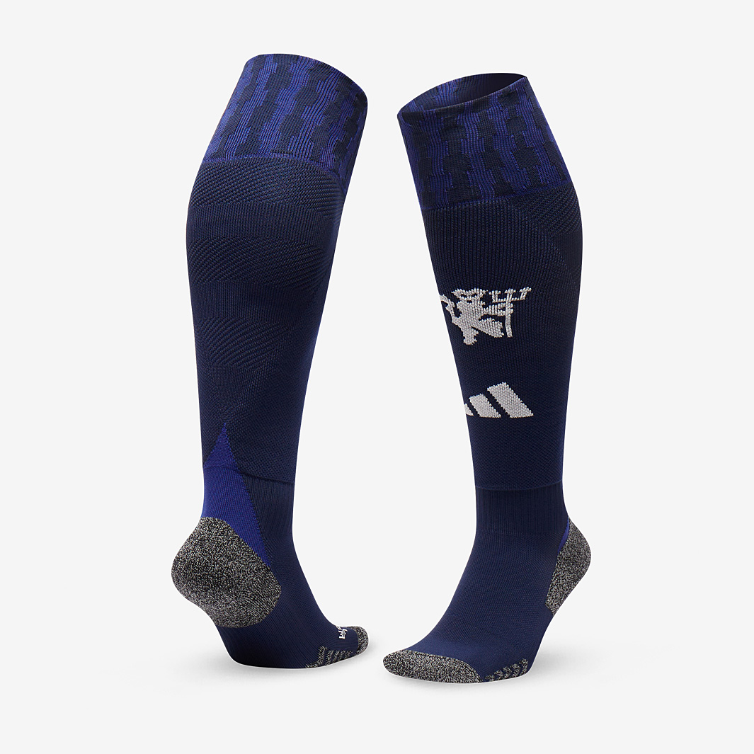 Adidas Manchester United 24 25 Away Socks Purple