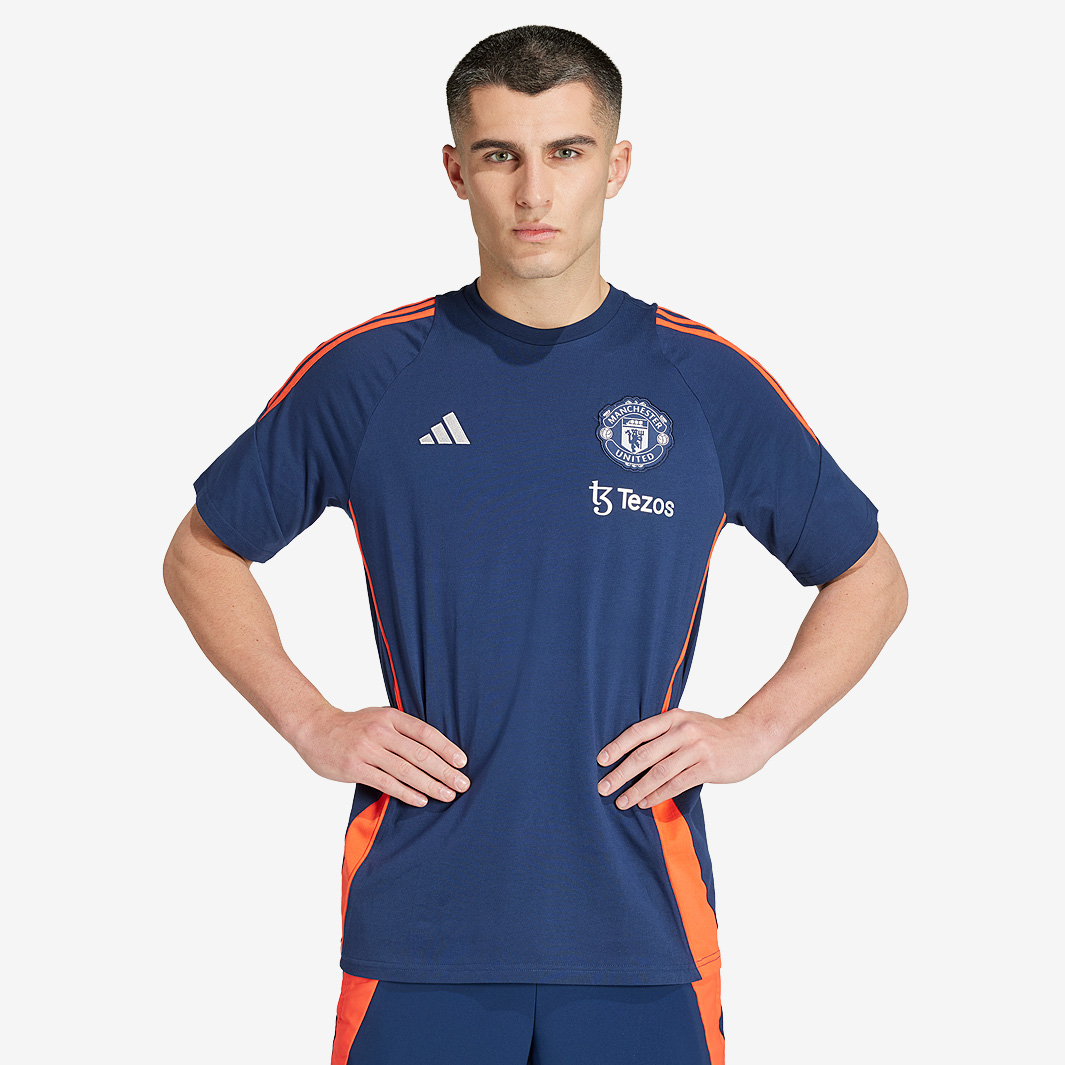 Adidas Manchester United 24 25 Tee Purple