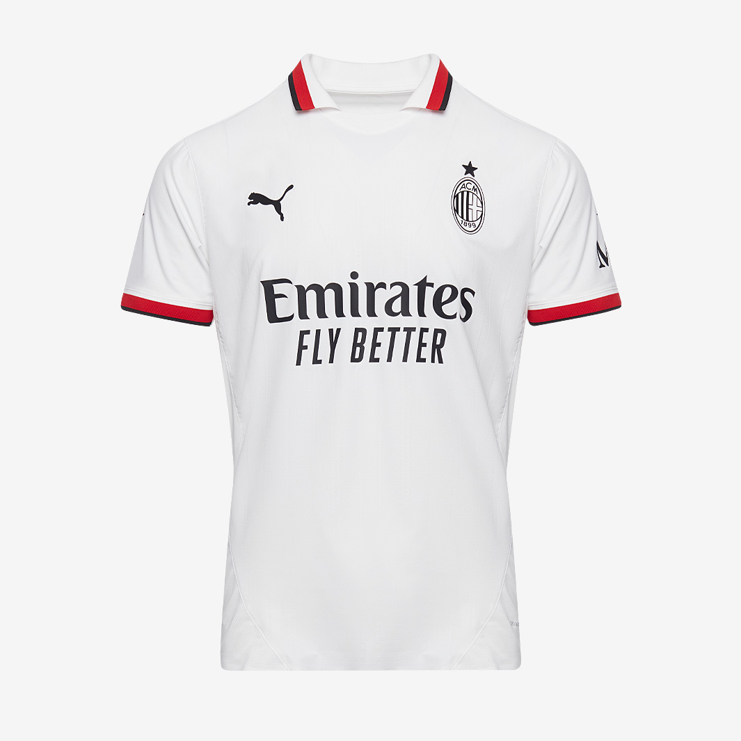 Puma Ac Milan 24 25 Authentic Away Shirt White