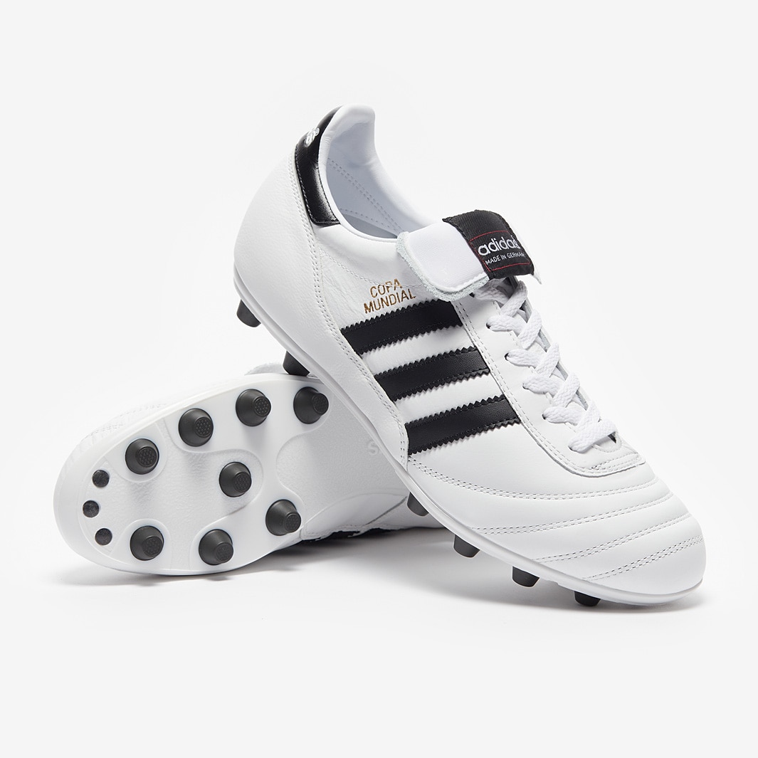 adidas Copa Mundial Firm Ground - White/Black - Adult Boots | Pro