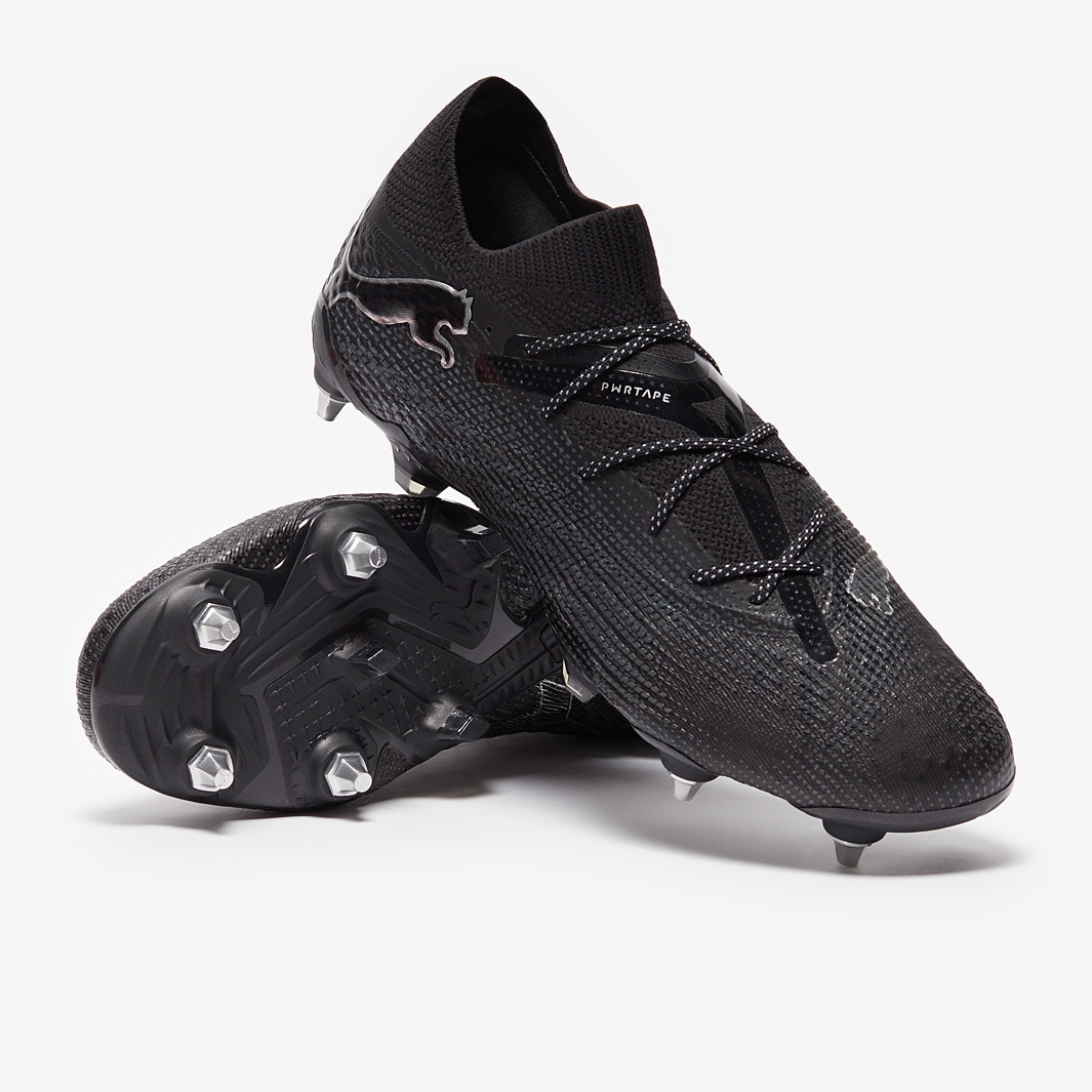matte black soccer cleats