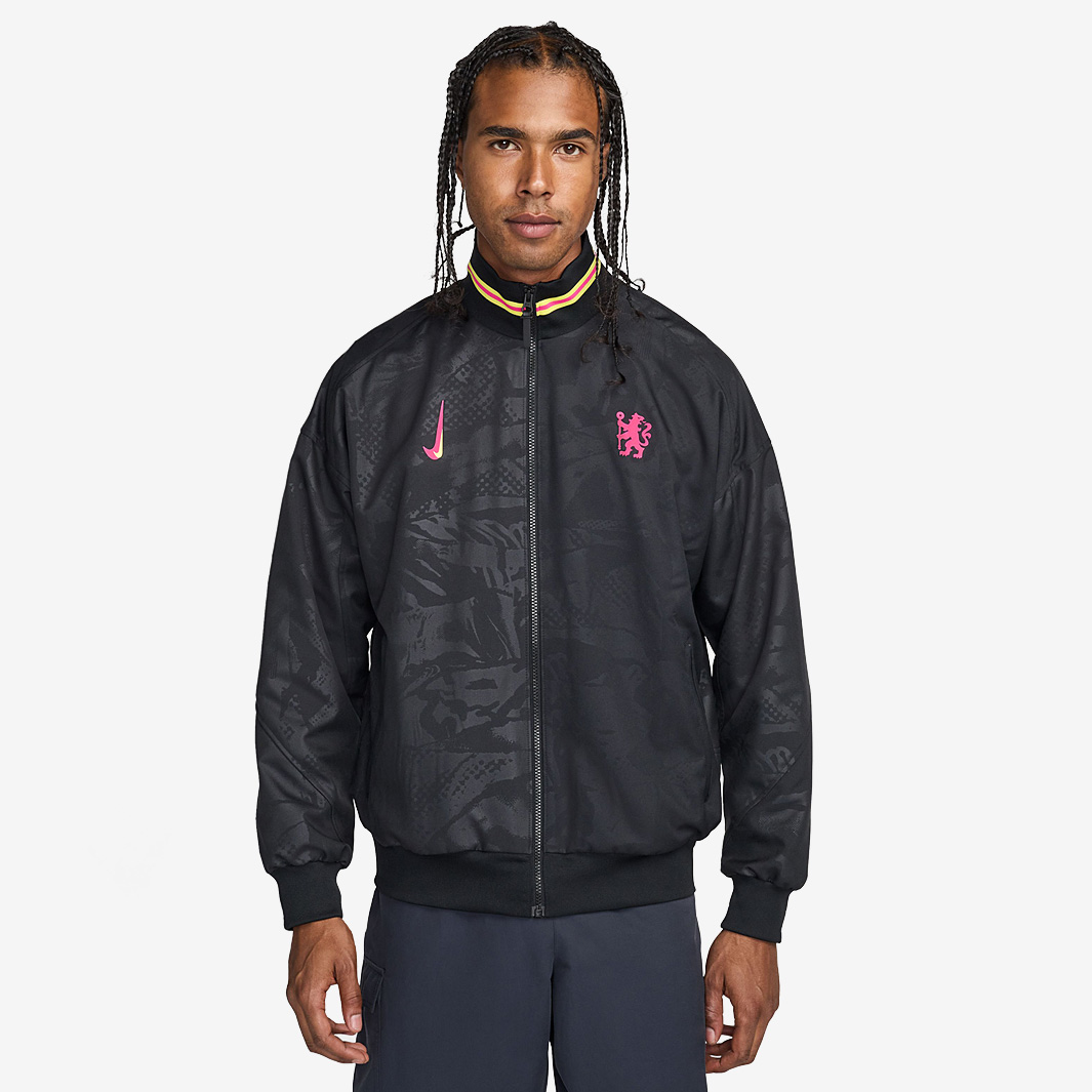Nike Chelsea 24 25 Dri Fit Strike Third Anthem Jacket Black