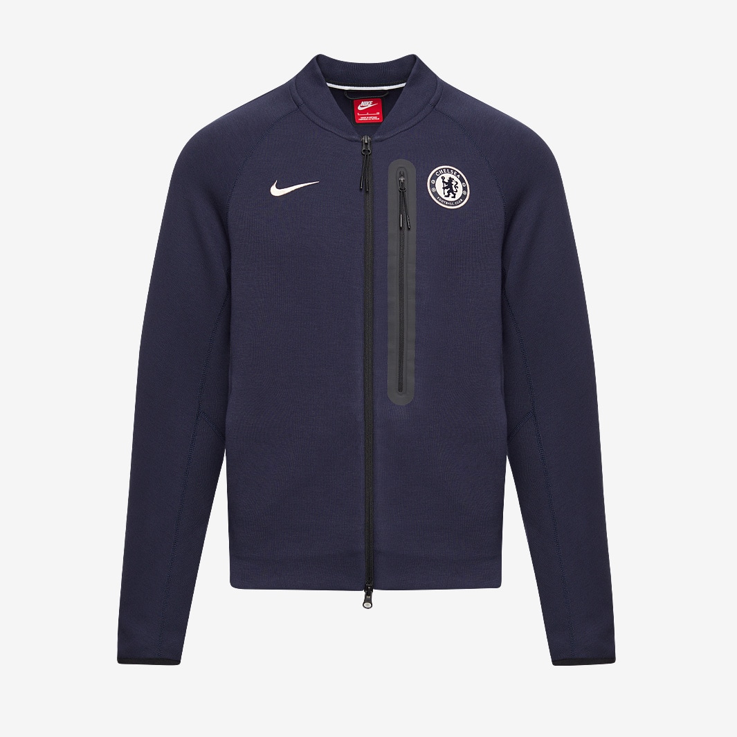 Nike Chelsea 24/25 NSW Tech Fleece N98 Jacket - Obsidian/Black