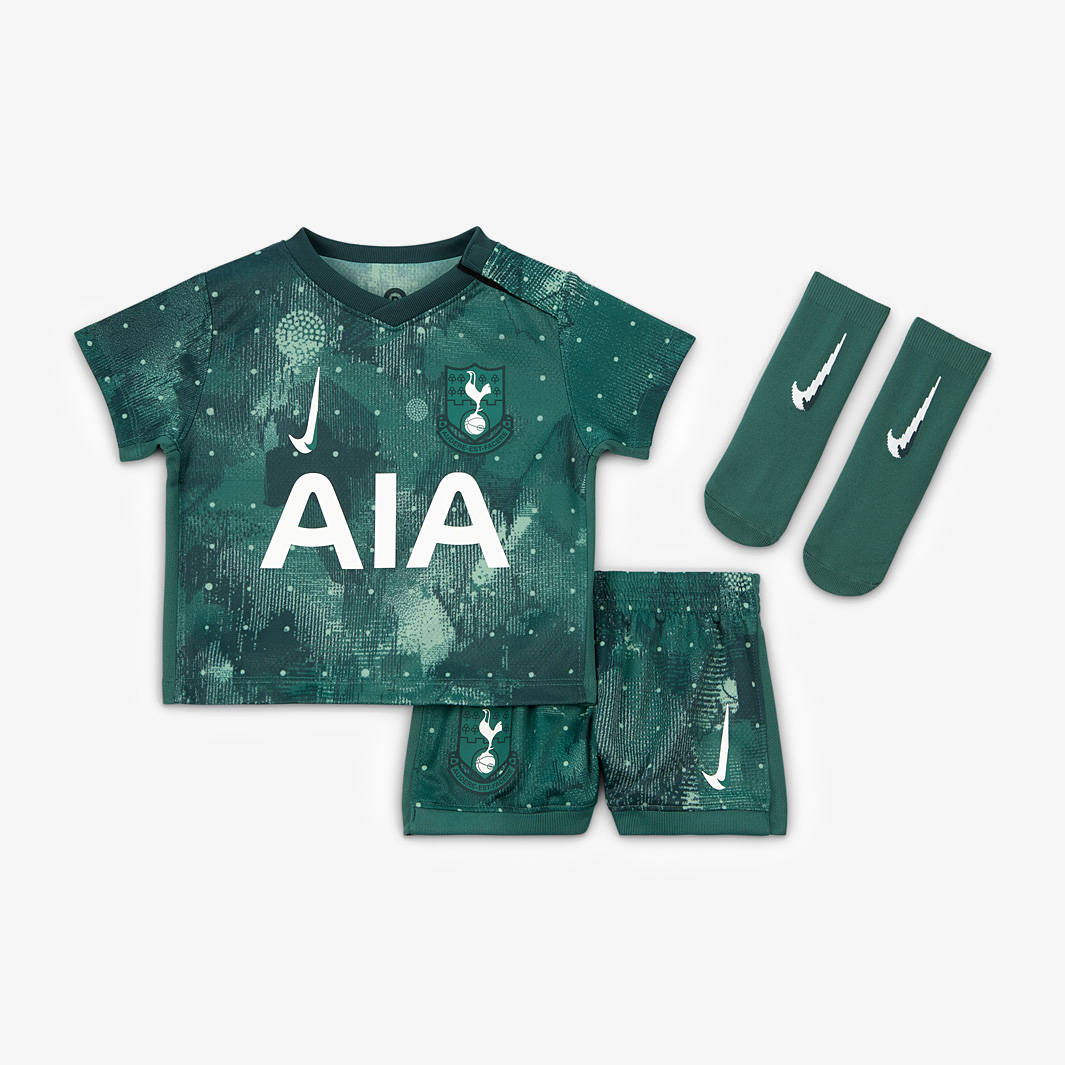 Nike Tottenham Hotspur 24 25 Infants Dri Fit Stadium Third Kit Green
