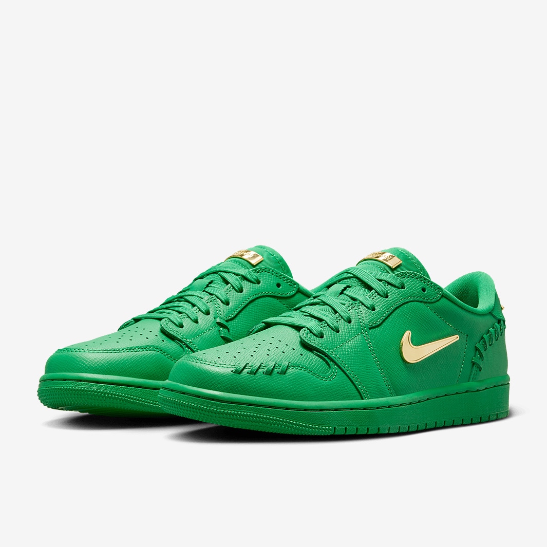 Womens Air Jordan 1 Low Method of Make - Lucky Green/Metallic Gold