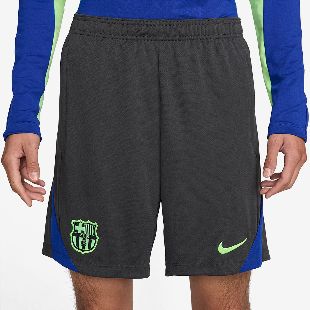 Nike Fc Barcelona 24 25 Dri Fit Strike Third Kz Shorts Grey