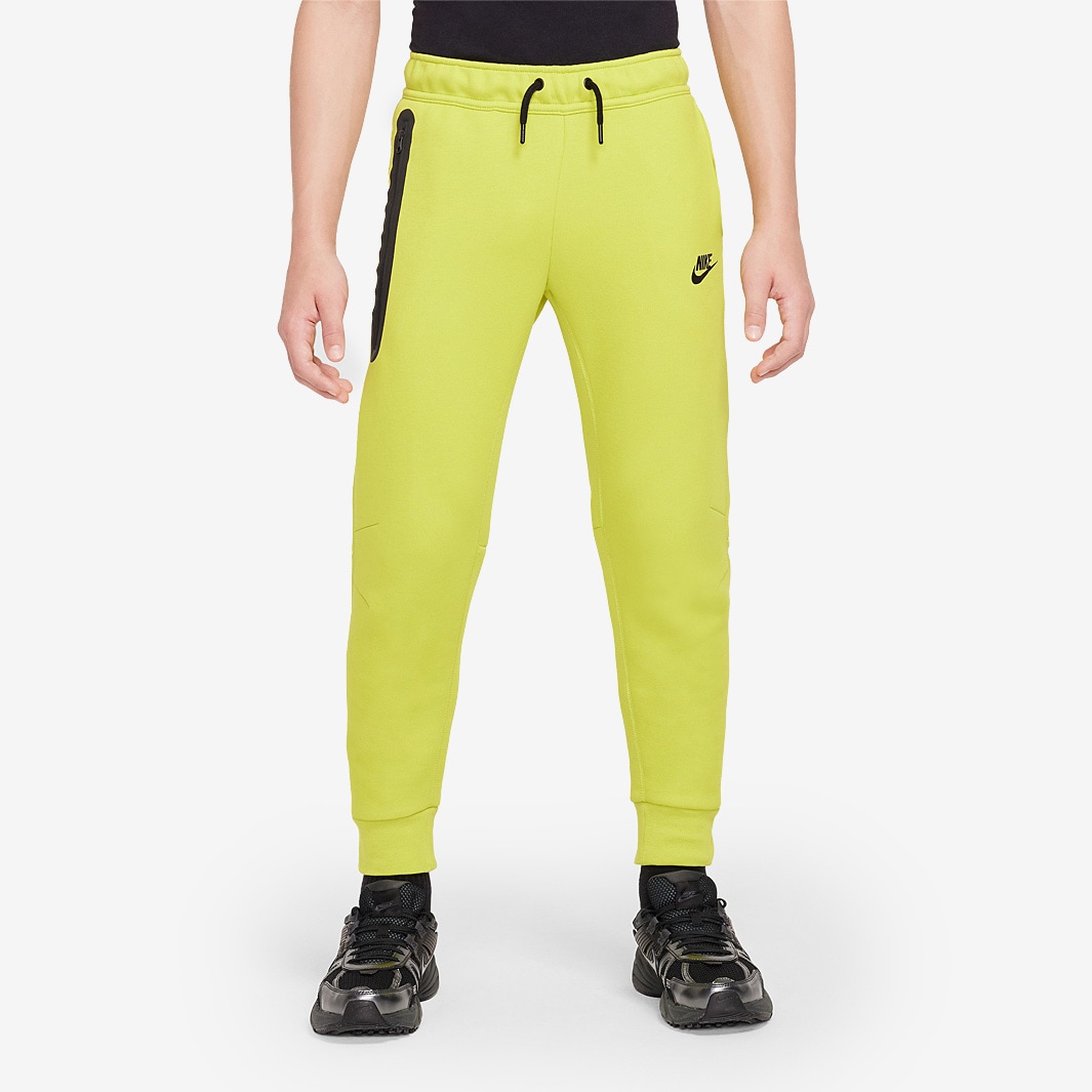 lime green nike tech fleece