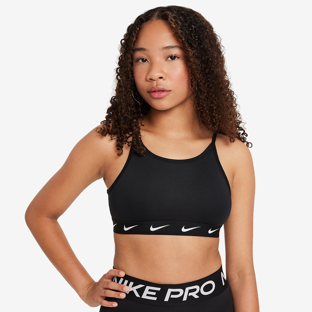 Nike Sportswear Older Girls Dri Fit Sports Bra 8 15Y Black