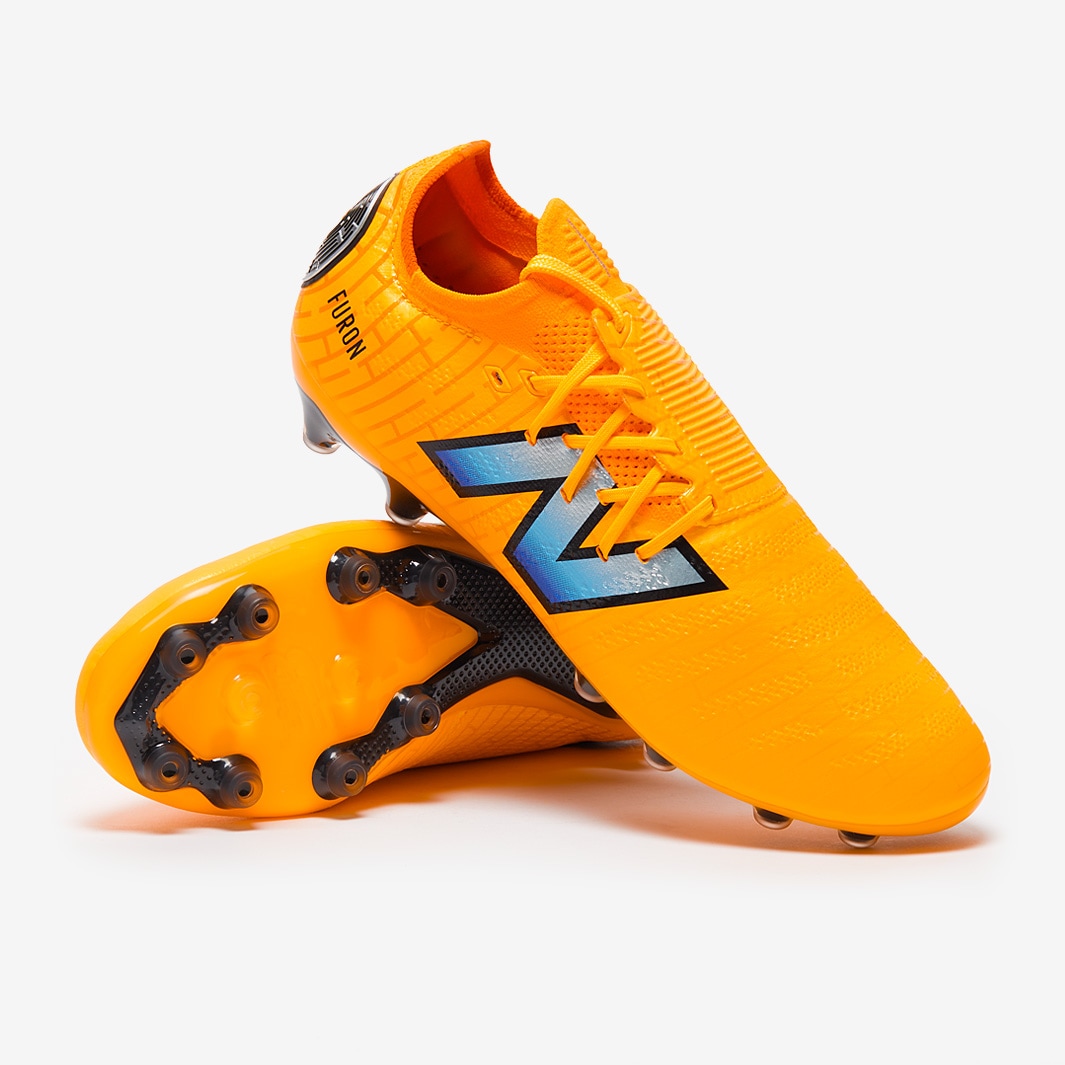 New Balance Furon V7+ Pro Artificial Grass - Orange/Blue - Adult
