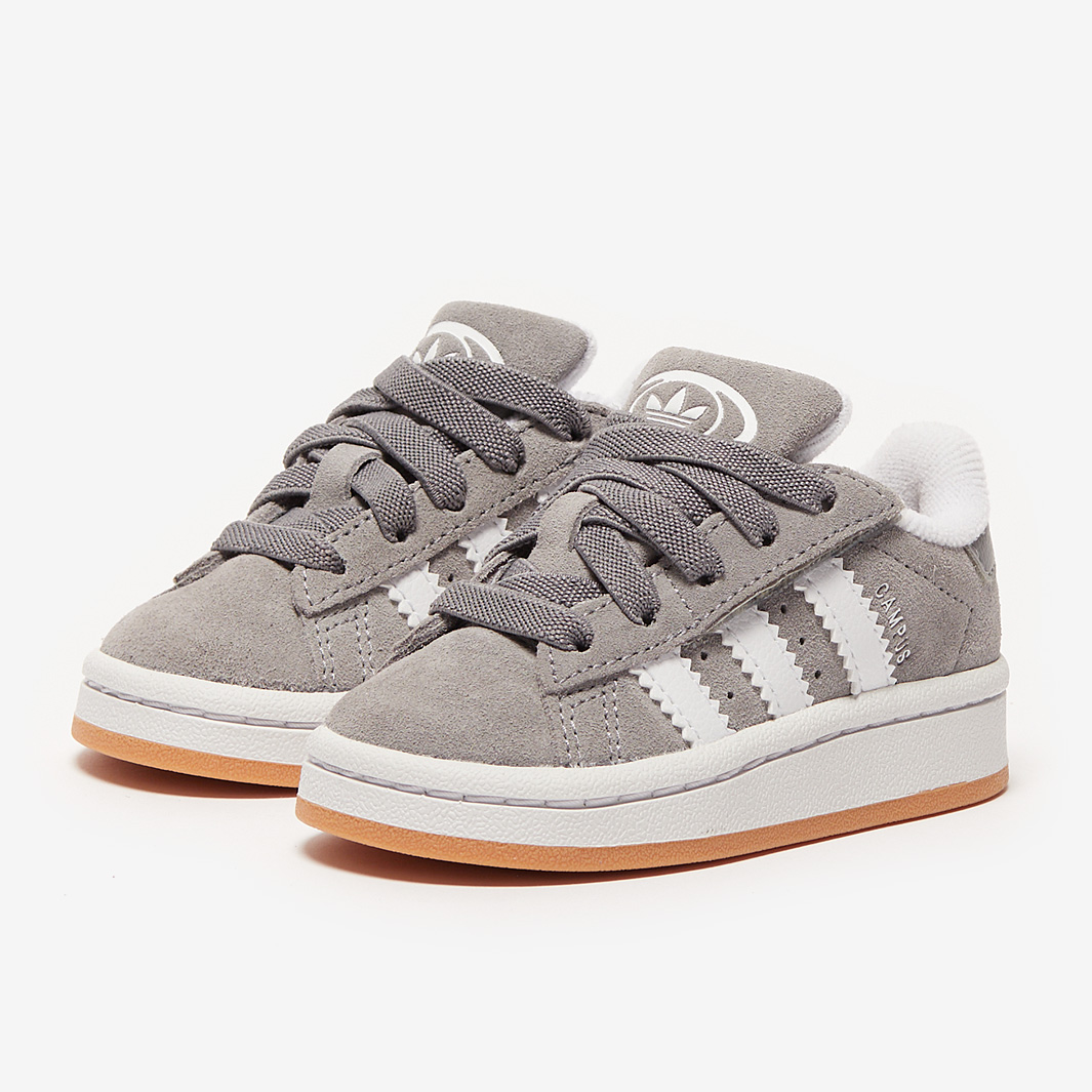 adidas Originals Campus 00s pour Bb (TD) - Gris Tonnerre/Blanc  Ftwr/Caoutchouc 2 - Chaussures Fille | Pro:Direct Soccer