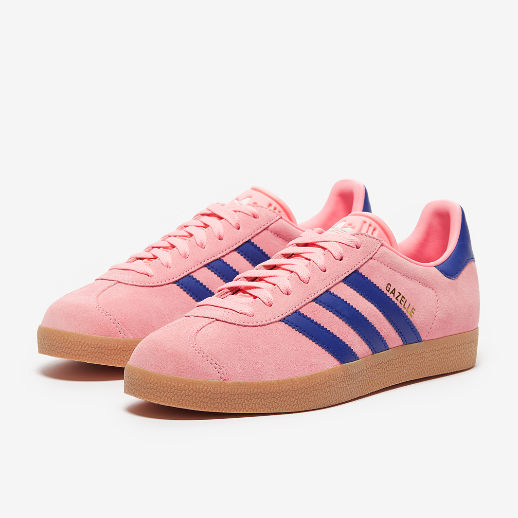 adidas Originals Gazelle - Semi Pink Spark/Lucid Blue/Gum 2 - Trainers - Mens  Shoes | Pro:Direct Soccer