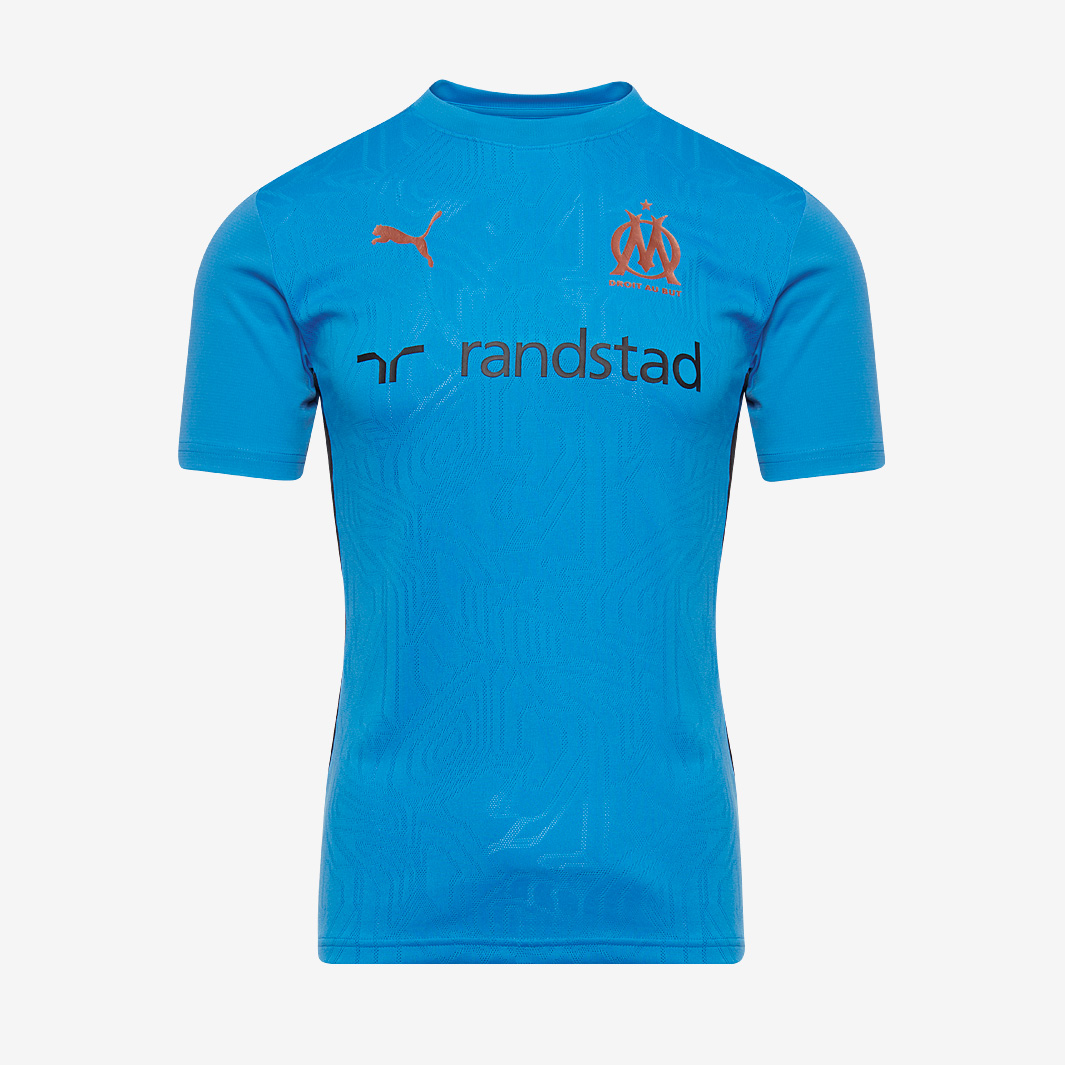 Puma Olympique Marseille 24 25 Training Shirt Blue