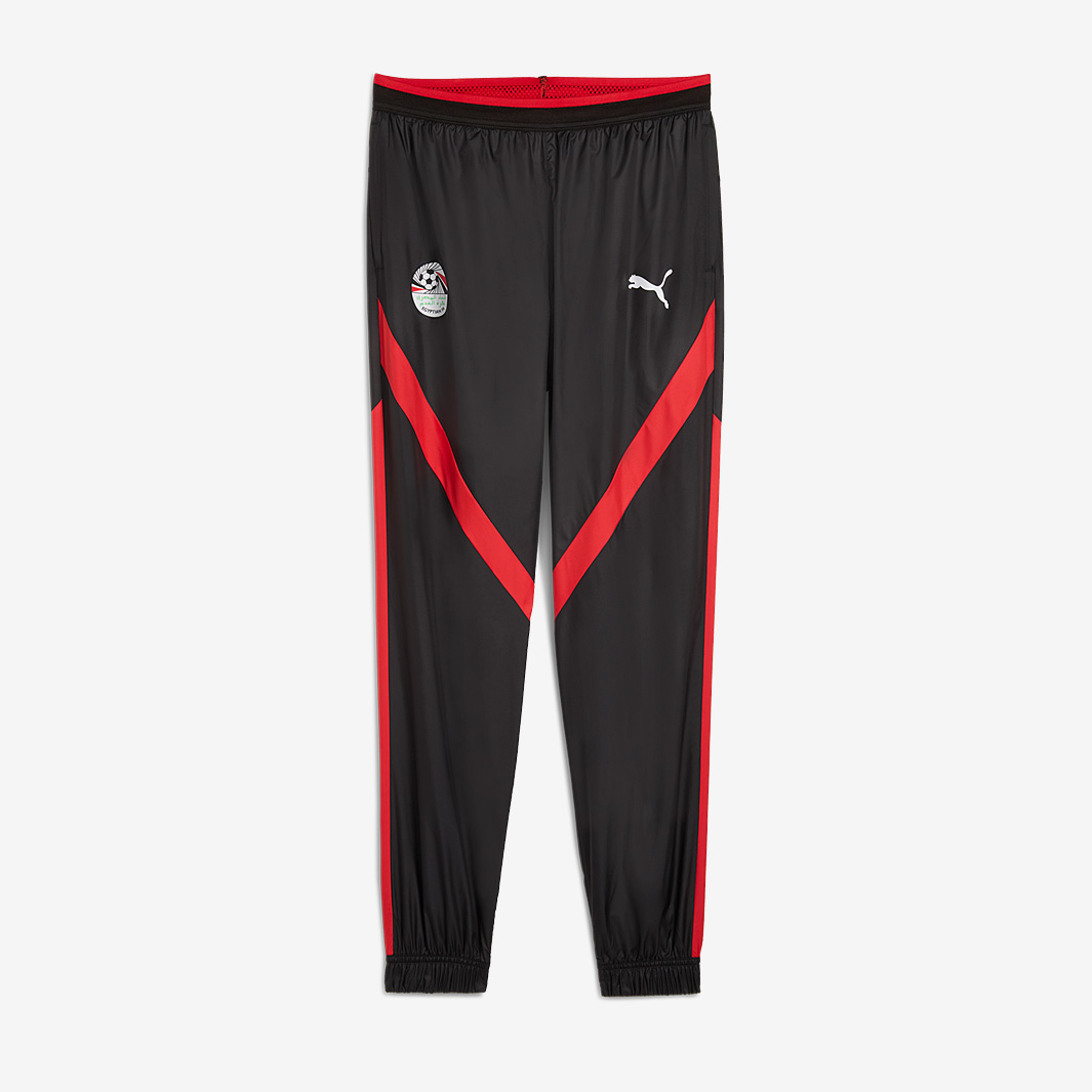 Puma Egypt 2025 Woven Pre Match Pants Black