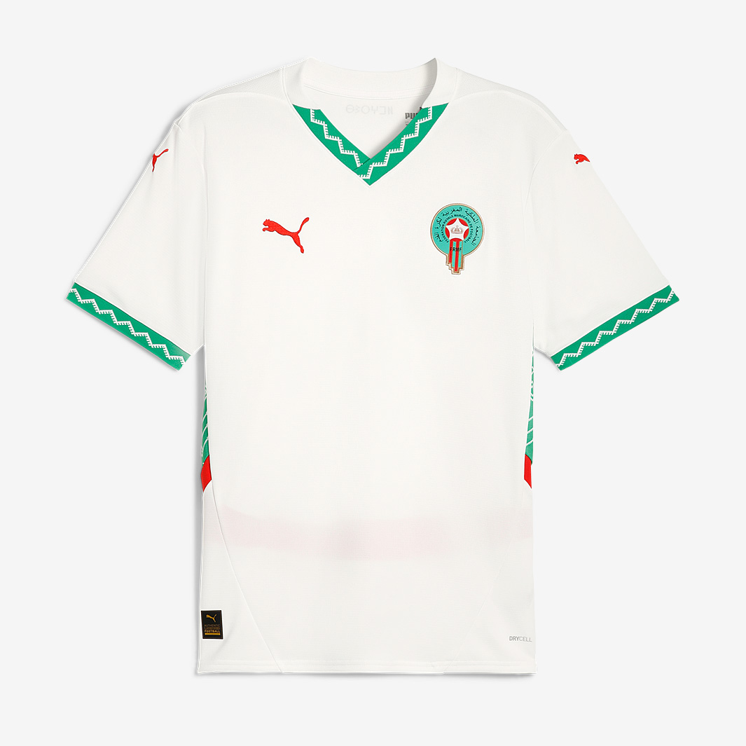 Puma Morocco 2025 Away Shirt White
