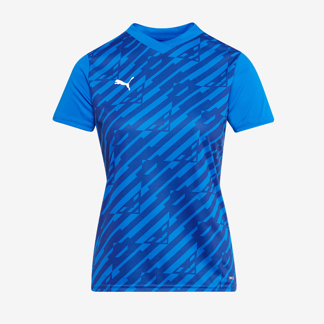 Puma Womens Teamultimate Ss Shirt Blue