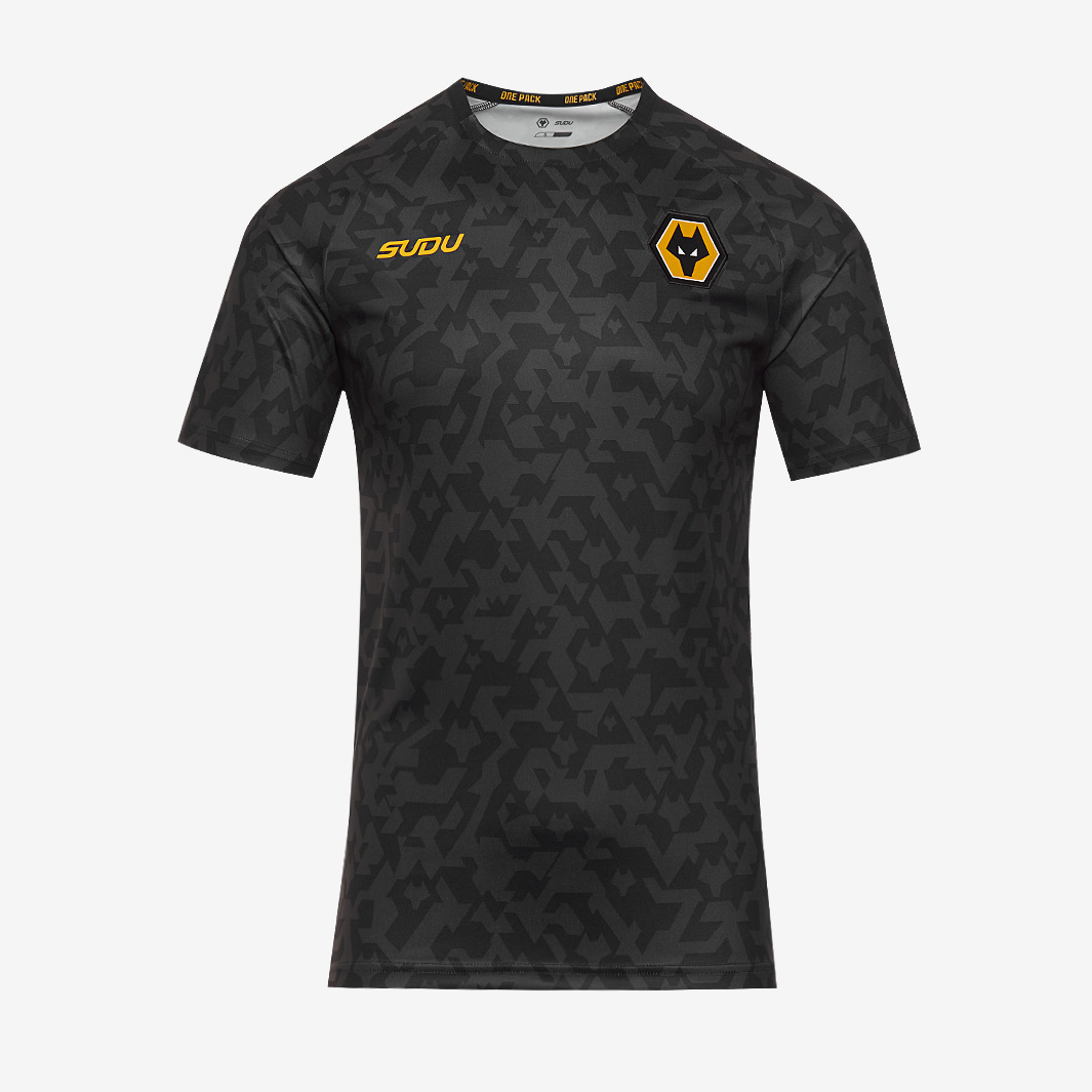 Maillot Wolverhampton Wanderers Sudu M - Football 24/25, Style Blokecore, Orange, Occasion Très Propre