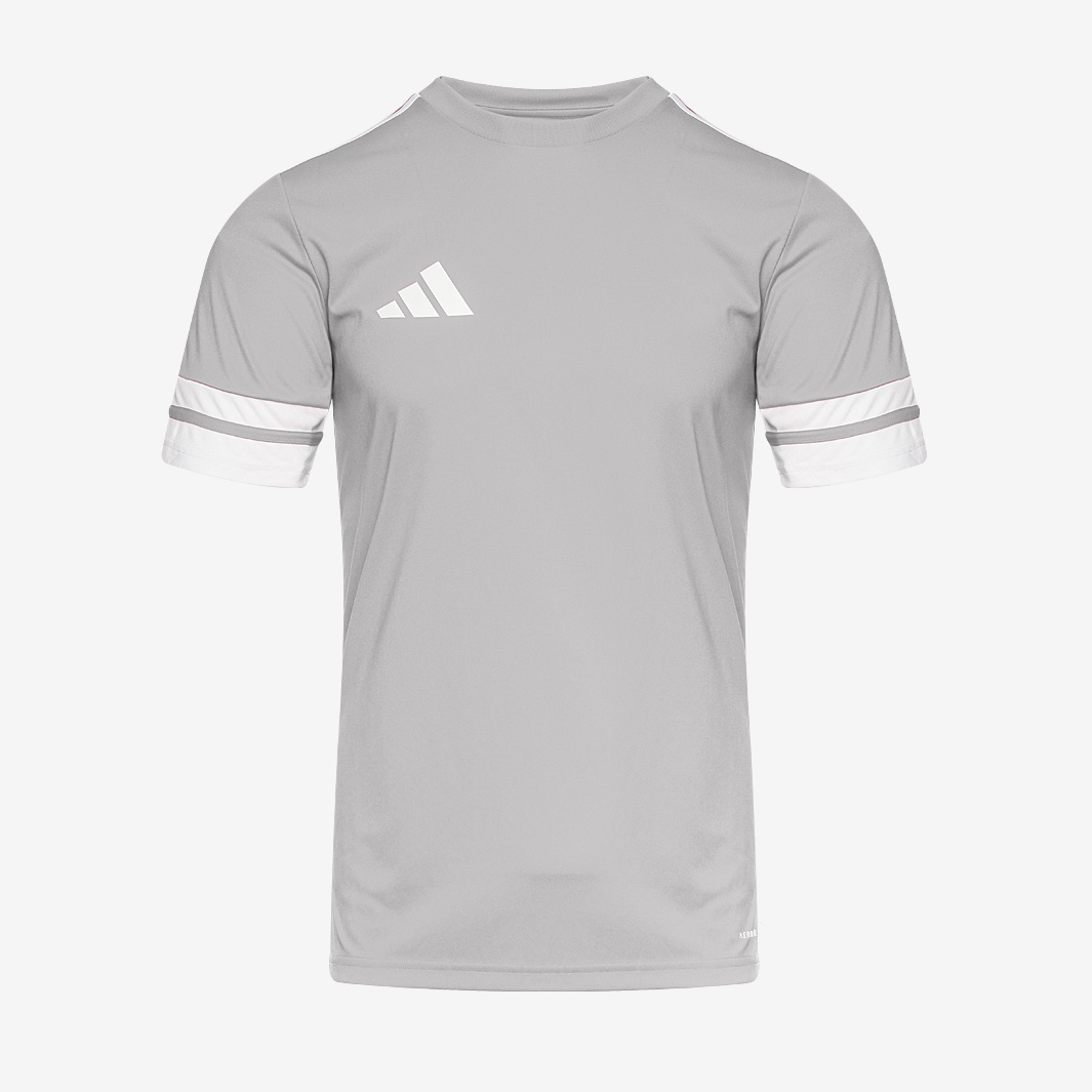 Adidas Junior Squadra 25 Ss Shirt Team Light White Grey