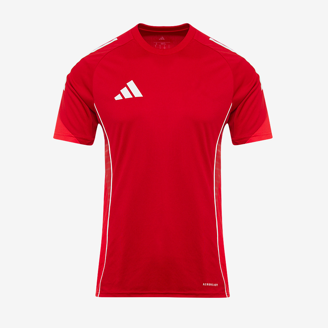 Adidas Tiro 25 Competition Slim Ss Training Shirt Red