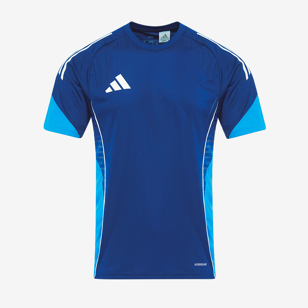 Adidas Tiro 25 Competition Slim Ss Training Shirt Blue