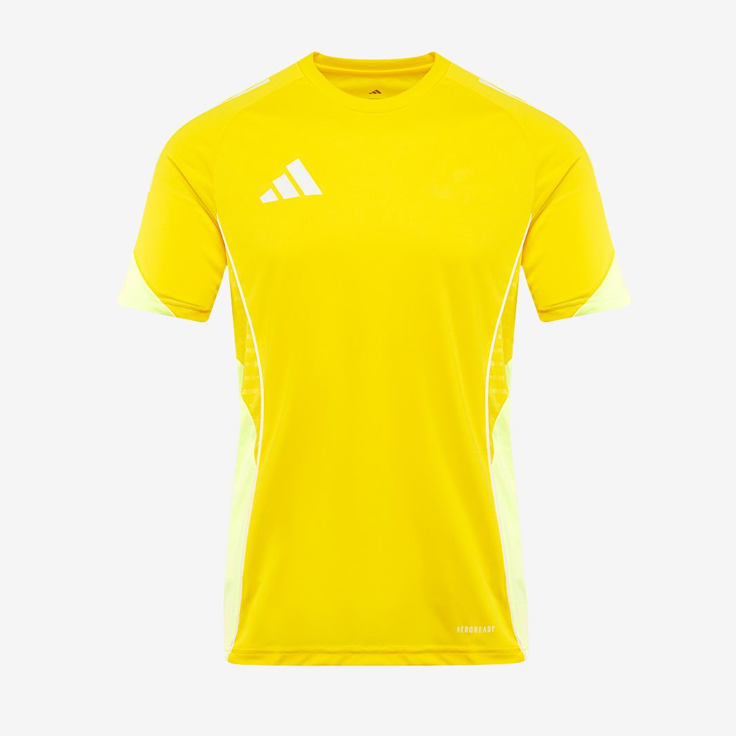 Adidas Tiro 25 Competition Slim Ss Training Shirt Yellow