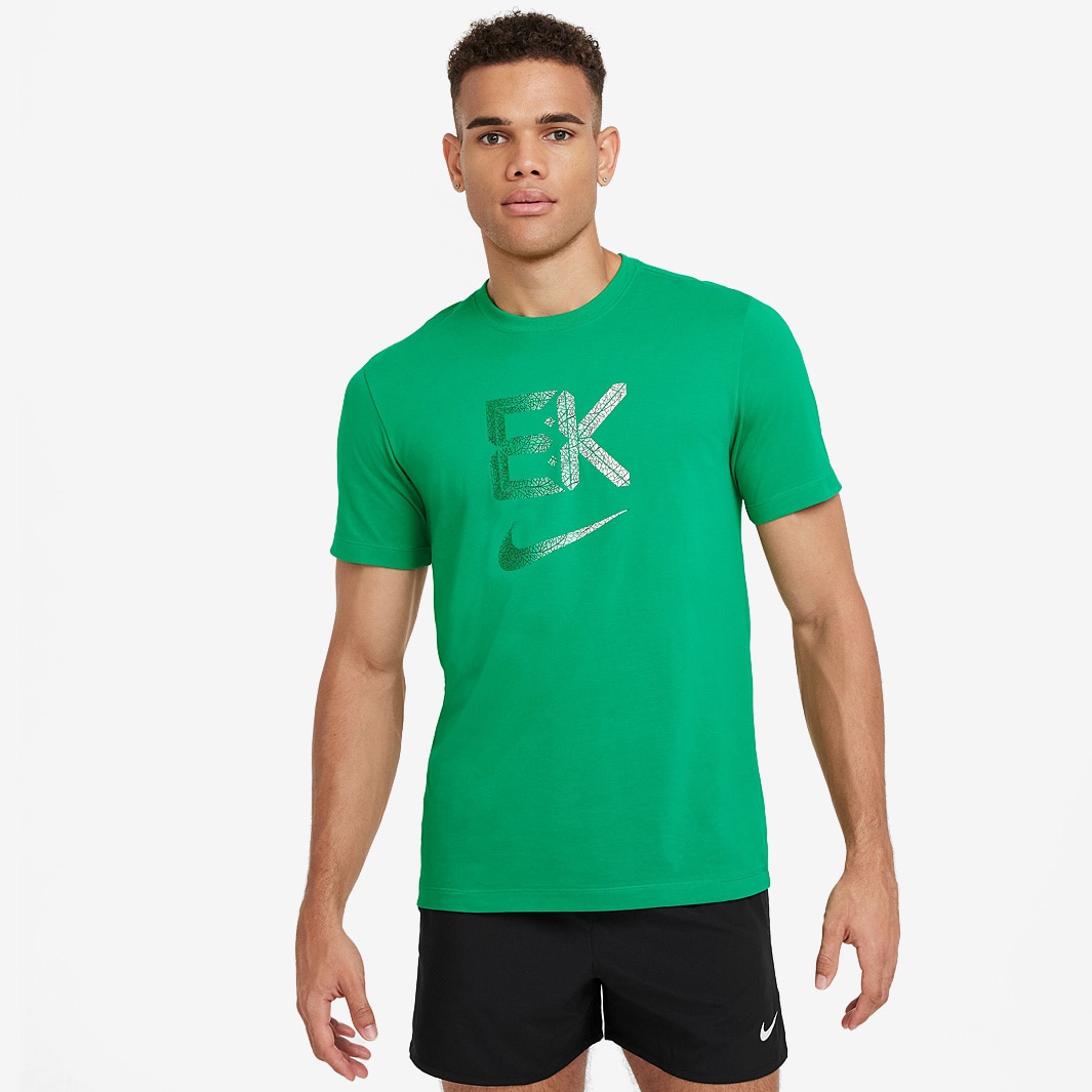kinetic green nike shirt