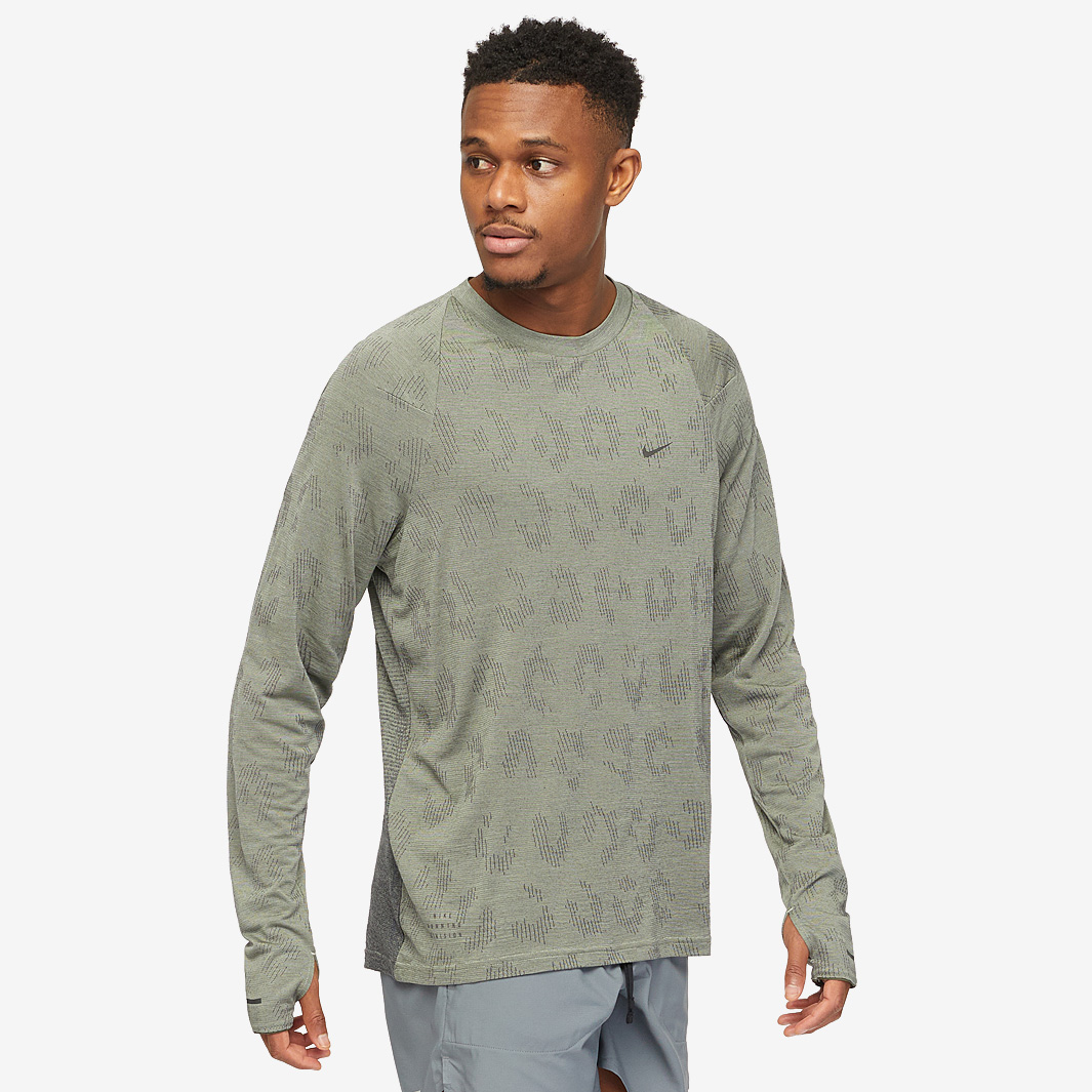 Nike Therma Fit Adv Running Division T Shirt Green
